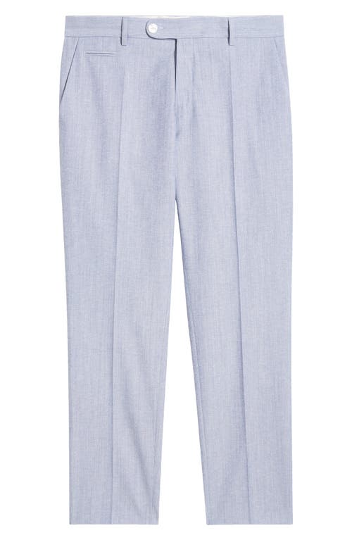 Shop Hugo Boss Boss Genius Dress Pants In Navy