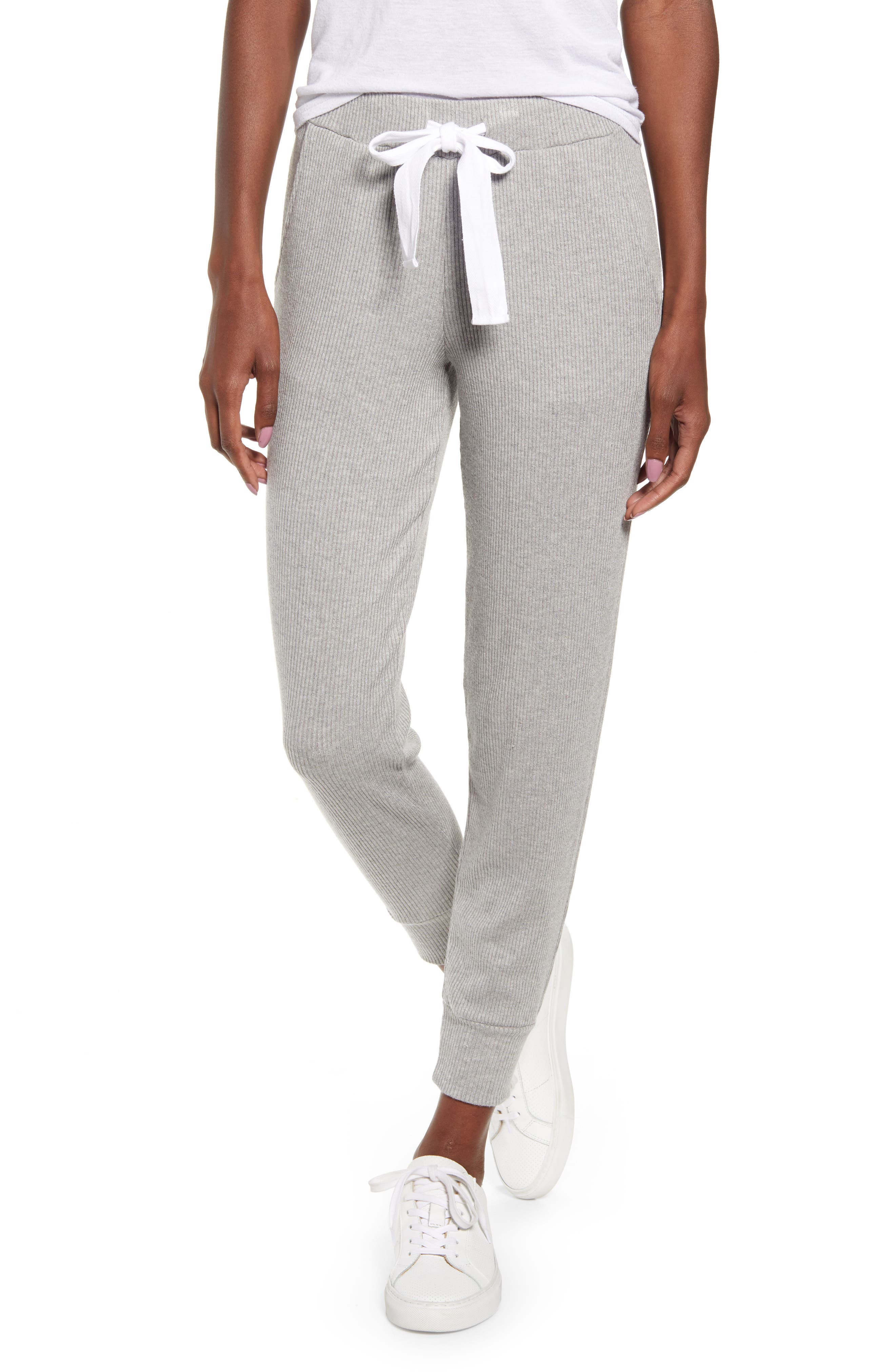 ribbed jogger pants