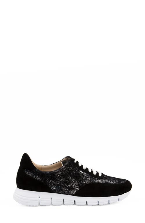 Amalfi By Rangoni Jera Sneaker In Black Wash Storm/cashmere