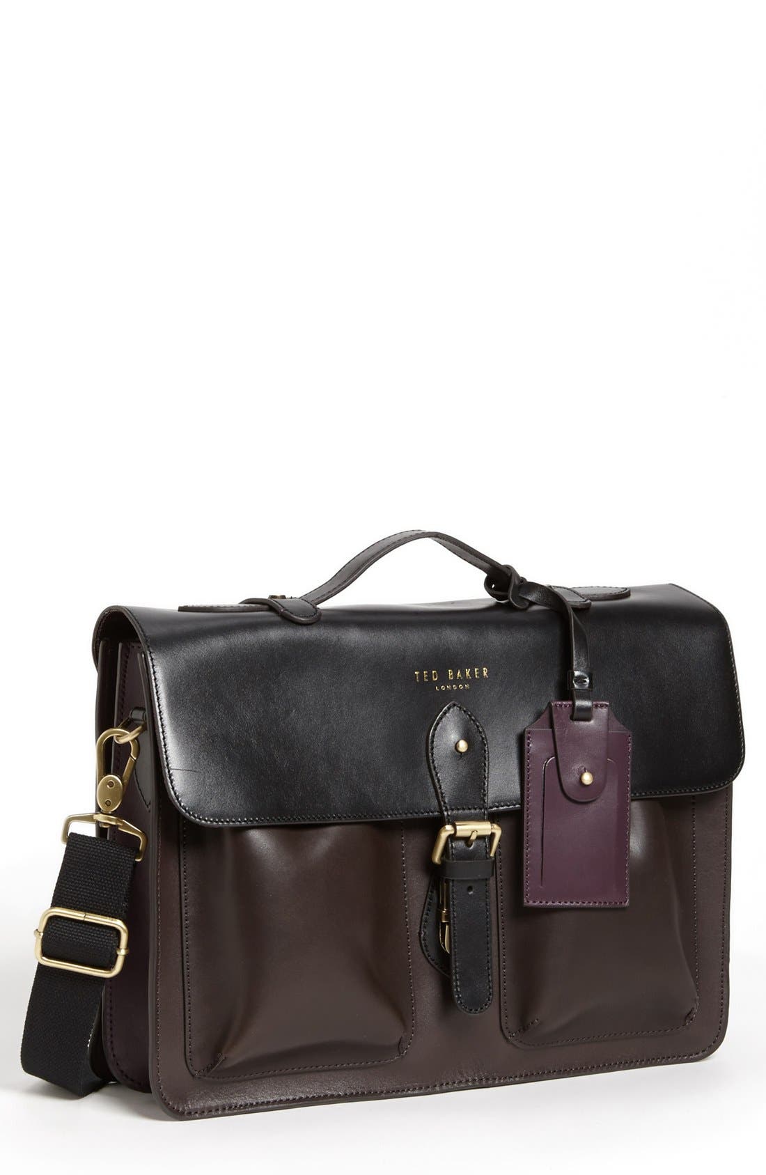 Ted Baker London Leather Satchel Nordstrom