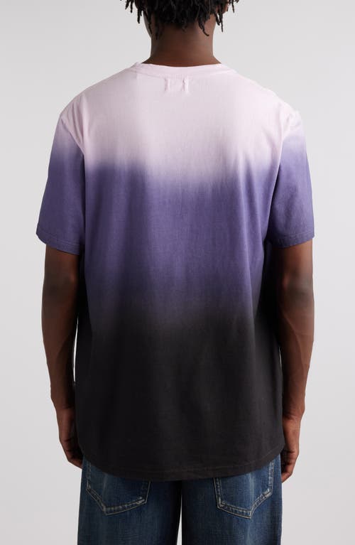 Shop Isabel Marant Honore Ombré Organic Cotton T-shirt In Purple