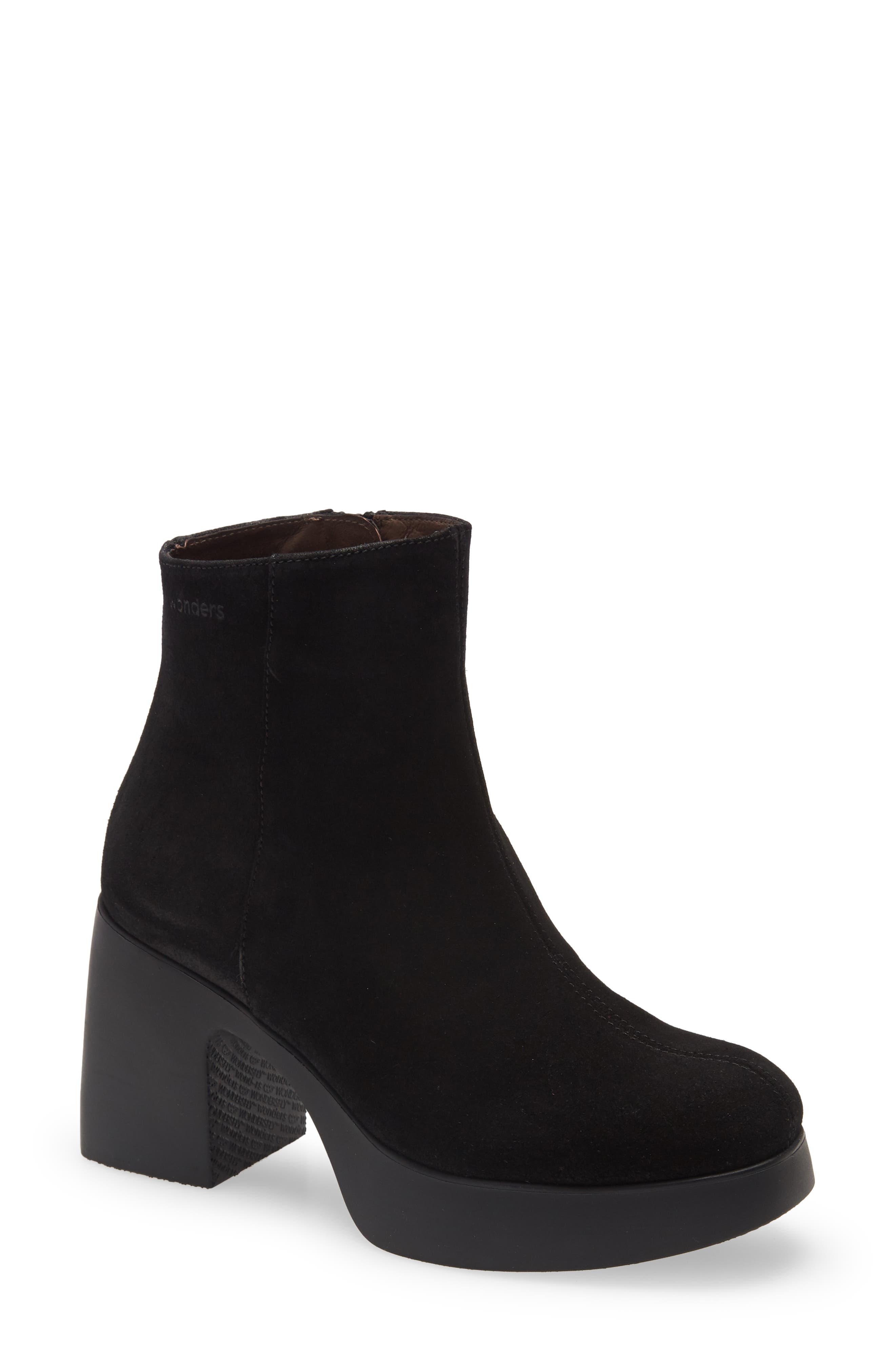 Wonders Lightweight Fashion Suede Boot 