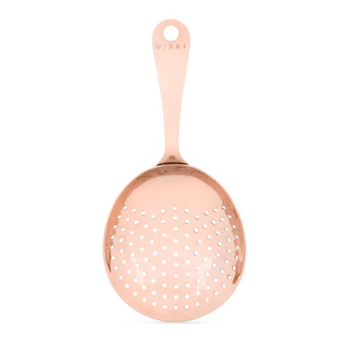 Viski Summit Julep Strainer In Copper