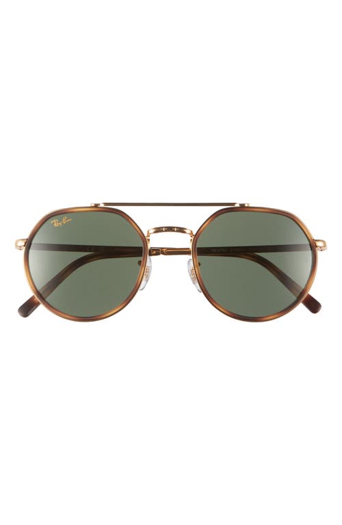 Ray-Ban 53mm Irregular Sunglasses in Yellow Gold at Nordstrom