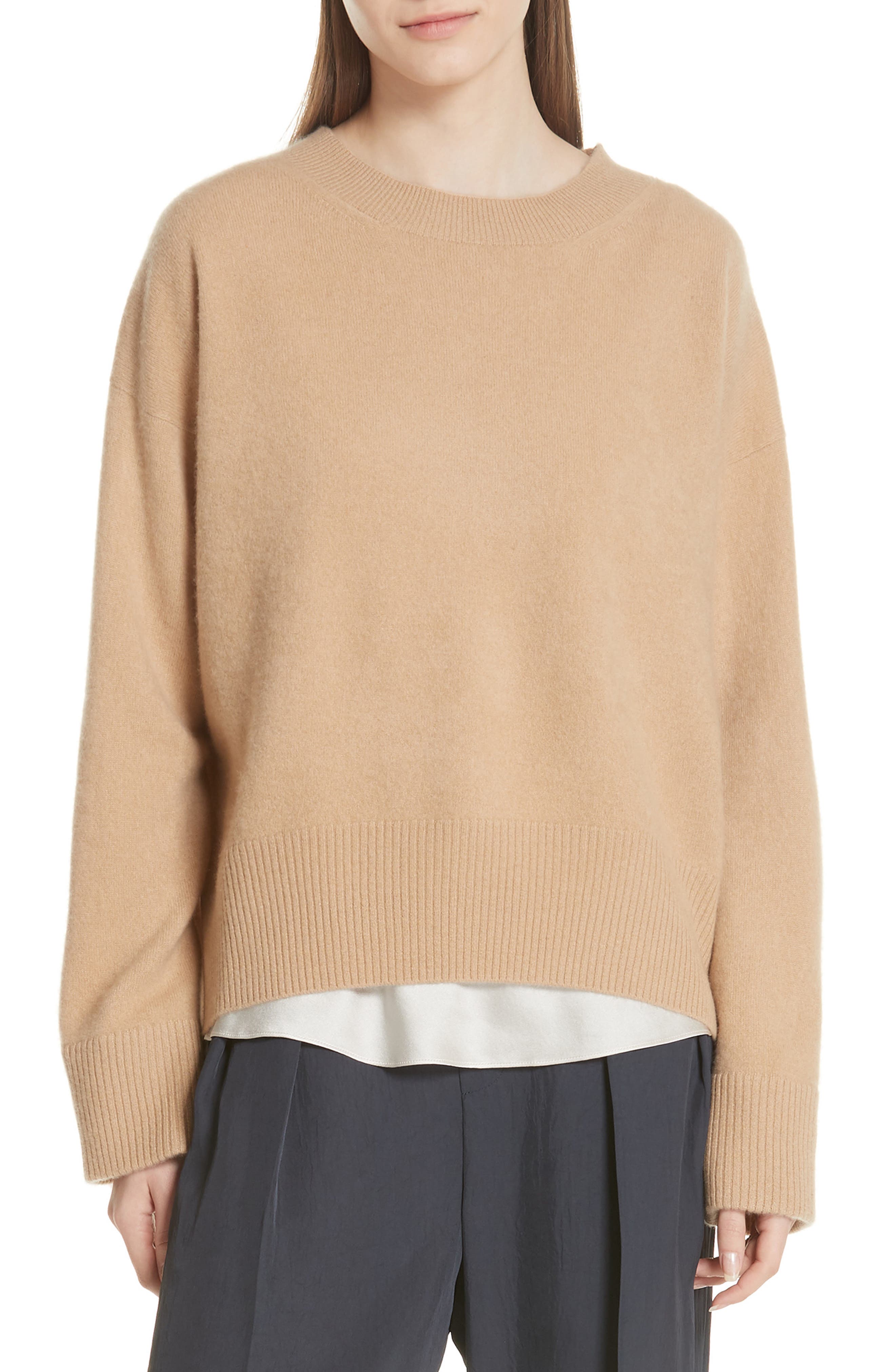 vince oversize cashmere sweater