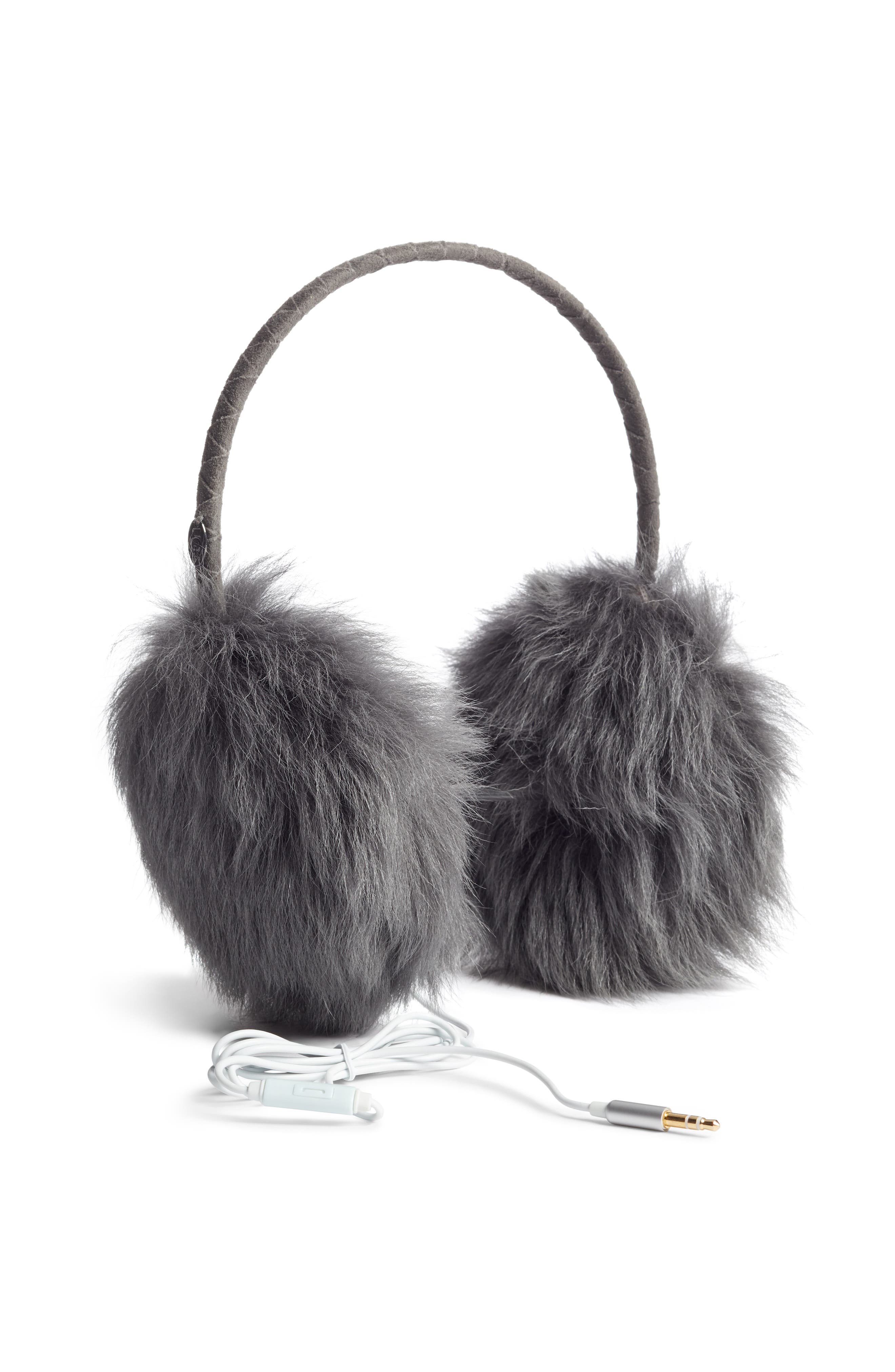UGG® Genuine Long Pile Shearling Tech Earmuffs Nordstrom