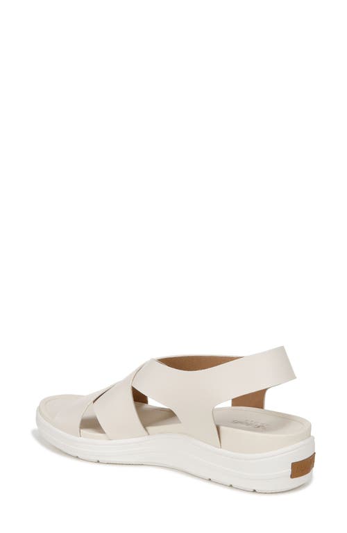 Shop Dr. Scholl's Time Off Sea Sandal In Off White