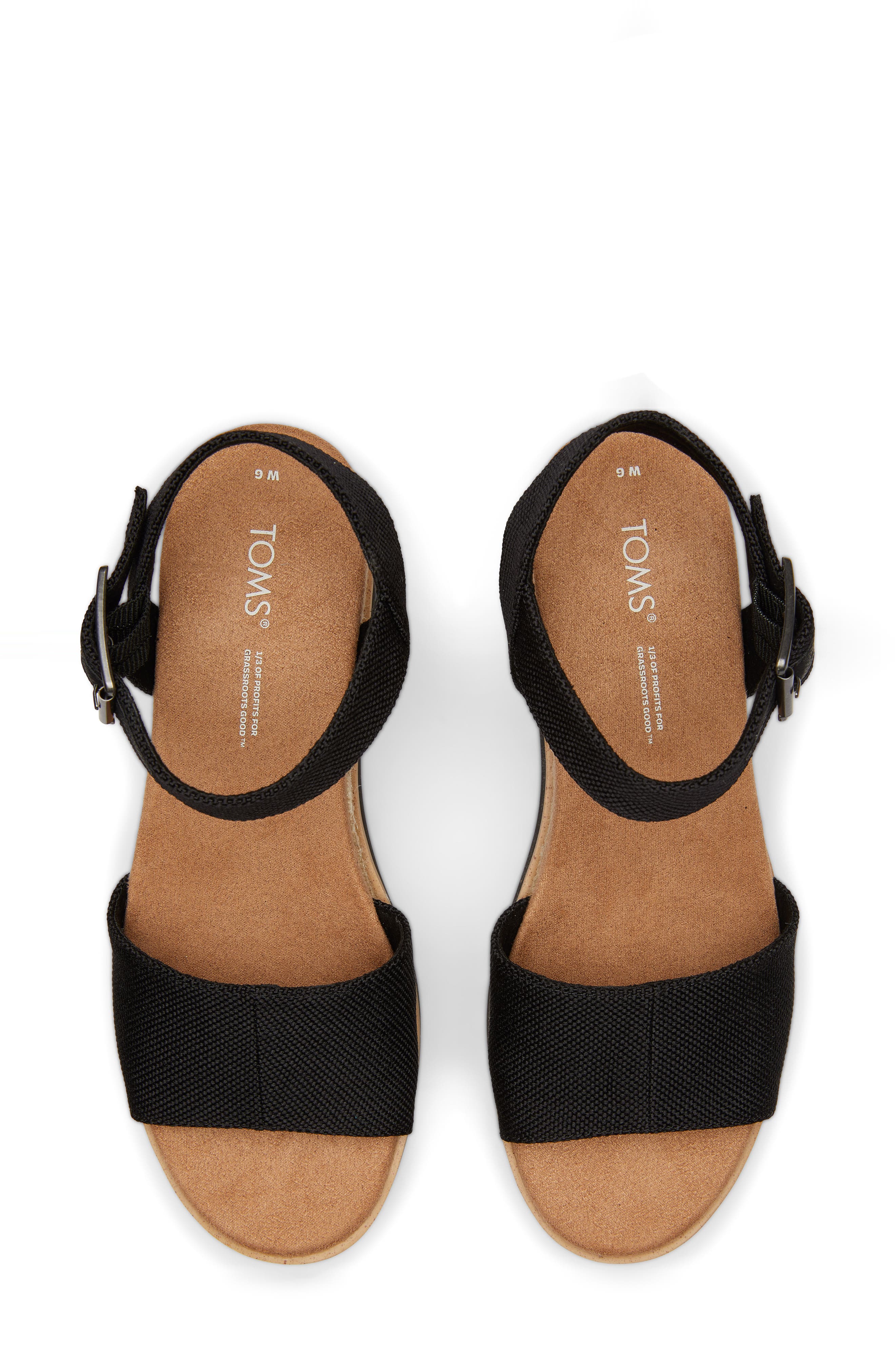 TOMS Diana Platform Wedge Sandal (Women) Nordstrom