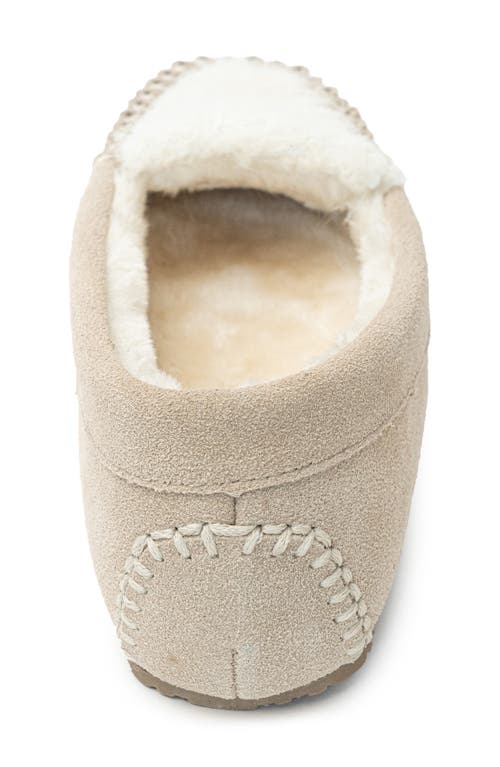 Shop Minnetonka Cosi Slipper In Stone