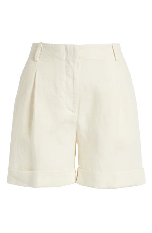  Other Stories Linen Chino Shorts in White