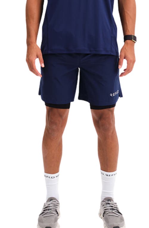 Shop Reflo Desna 2-in-1 Active Short In Medieval Blue