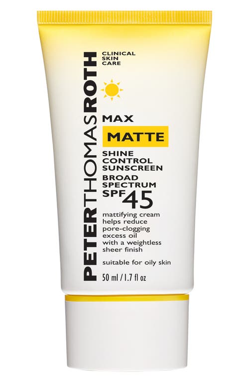 UPC 670367014929 product image for Peter Thomas Roth Max Matte Shine Control Sunscreen Broad Spectrum SPF 45 at Nor | upcitemdb.com