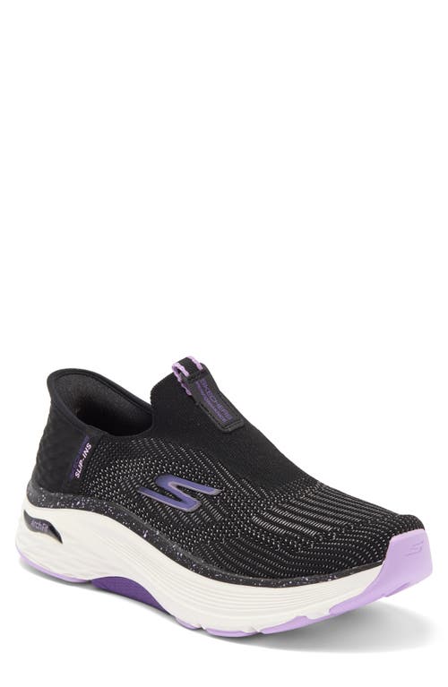 Max Cushioning Arch Fit Slip-On Sneaker in Black/Purple