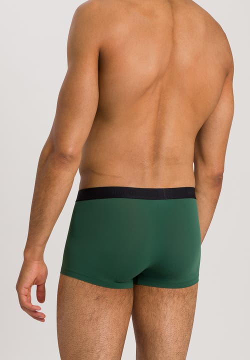Hanro Micro Touch Boxer Brief In Leaf Green