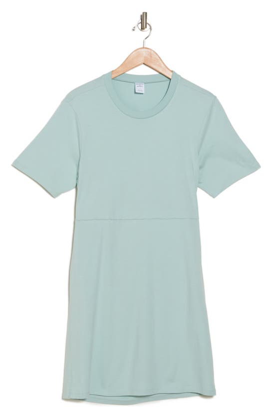 Shop Melrose And Market T-shirt Dress In Teal Tide