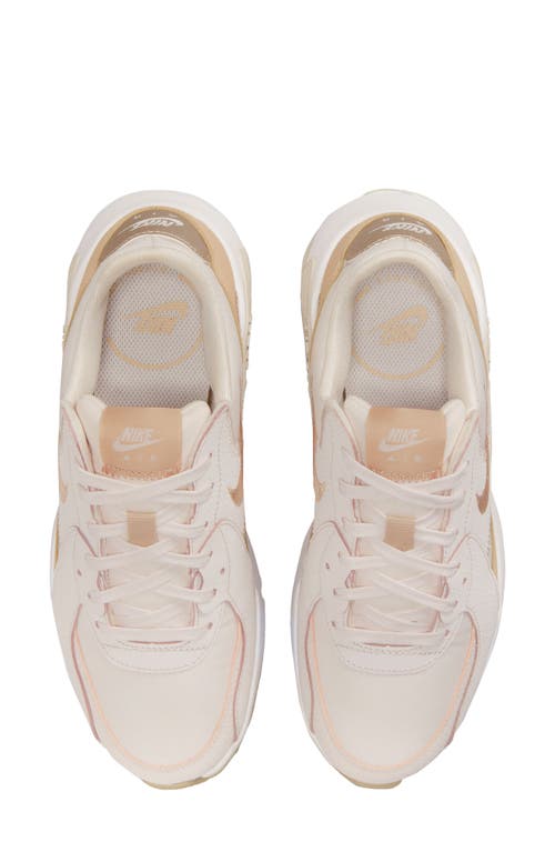 Shop Nike Air Max Excee Sneaker In Light Soft Pink/shimmer-white