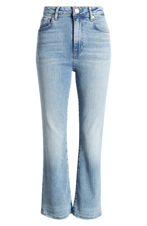 Shop Frame Le Crop Mini Bootcut Jeans In Whimsy