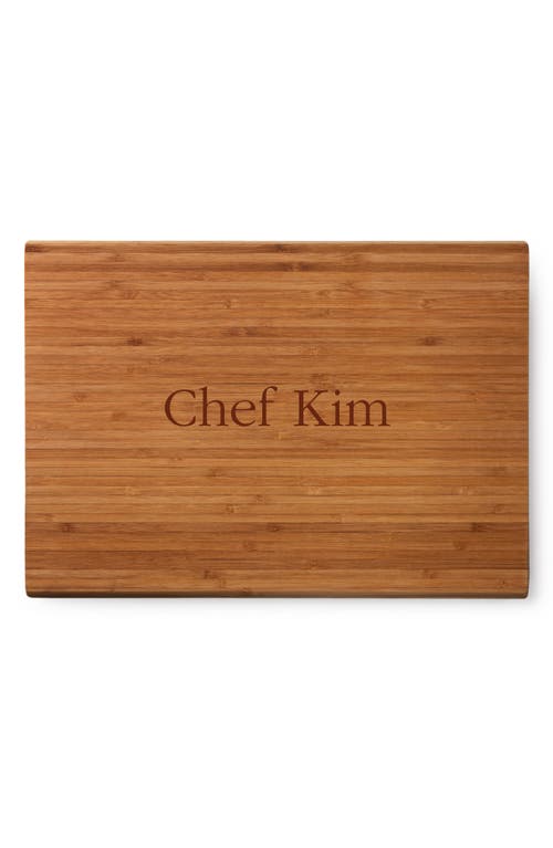 SHUTTERFLY Personalized Bamboo Cutting Board at Nordstrom