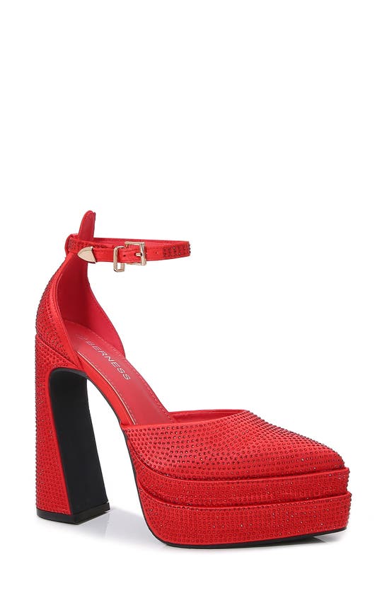 Berness Blaze Platform Pump In Red