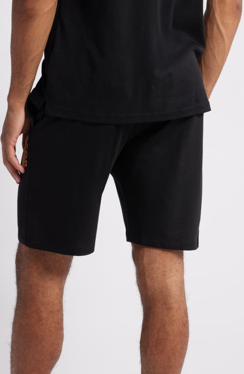 Shop Hugo Boss Boss Authentic Cotton Lounge Shorts In Black