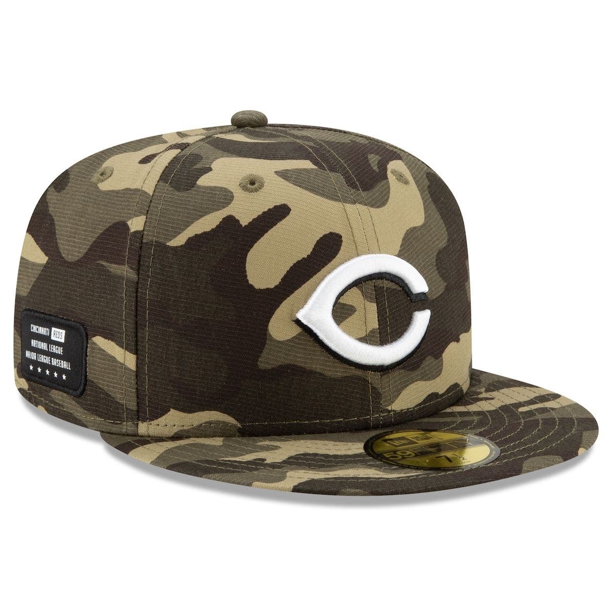 reds camo hat