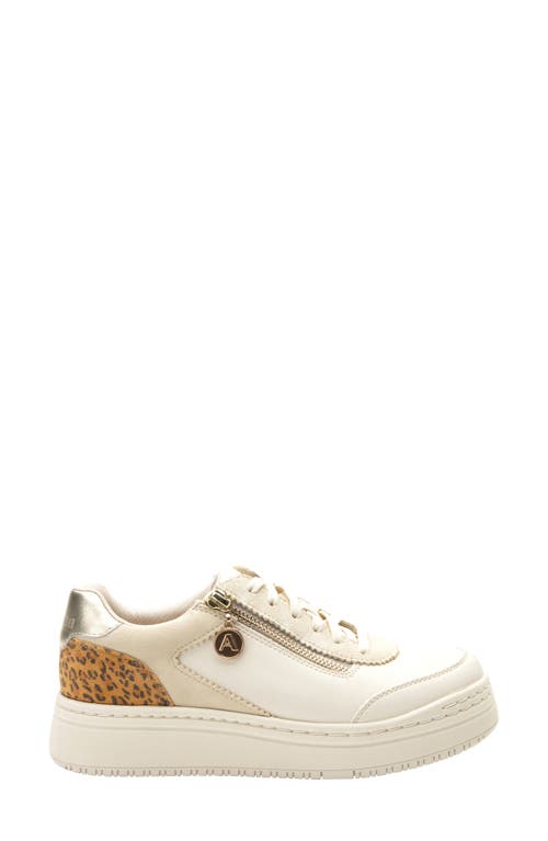 Alegria By Pg Lite Averie Platform Sneaker In Cream