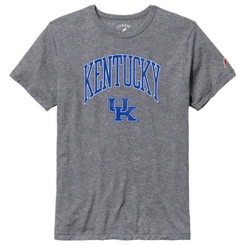 Men's League Collegiate Wear Heather Gray Kentucky Wildcats Tall Arch ...