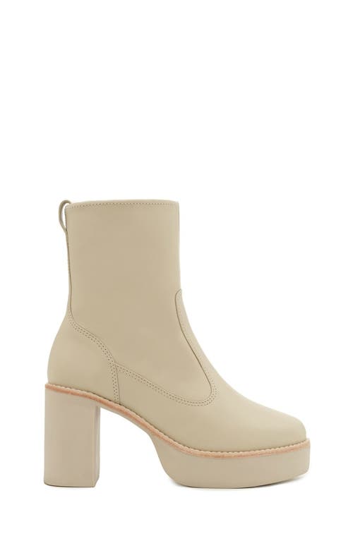 Shop Daniella Shevel Lugg Boot In Ivory