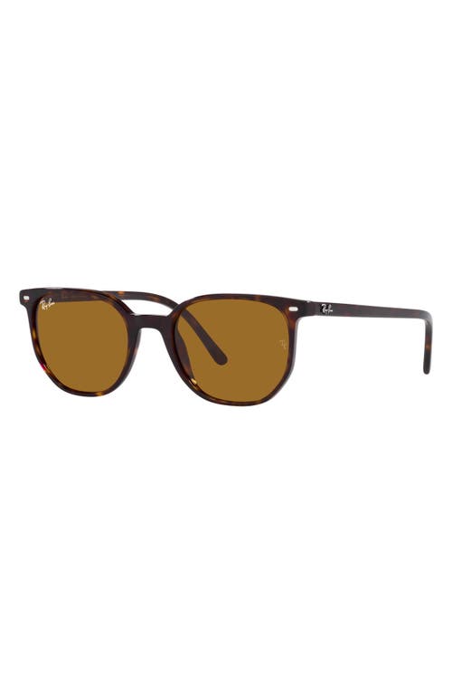 Shop Ray Ban Ray-ban 52mm Square Sunglasses In Havana/brown