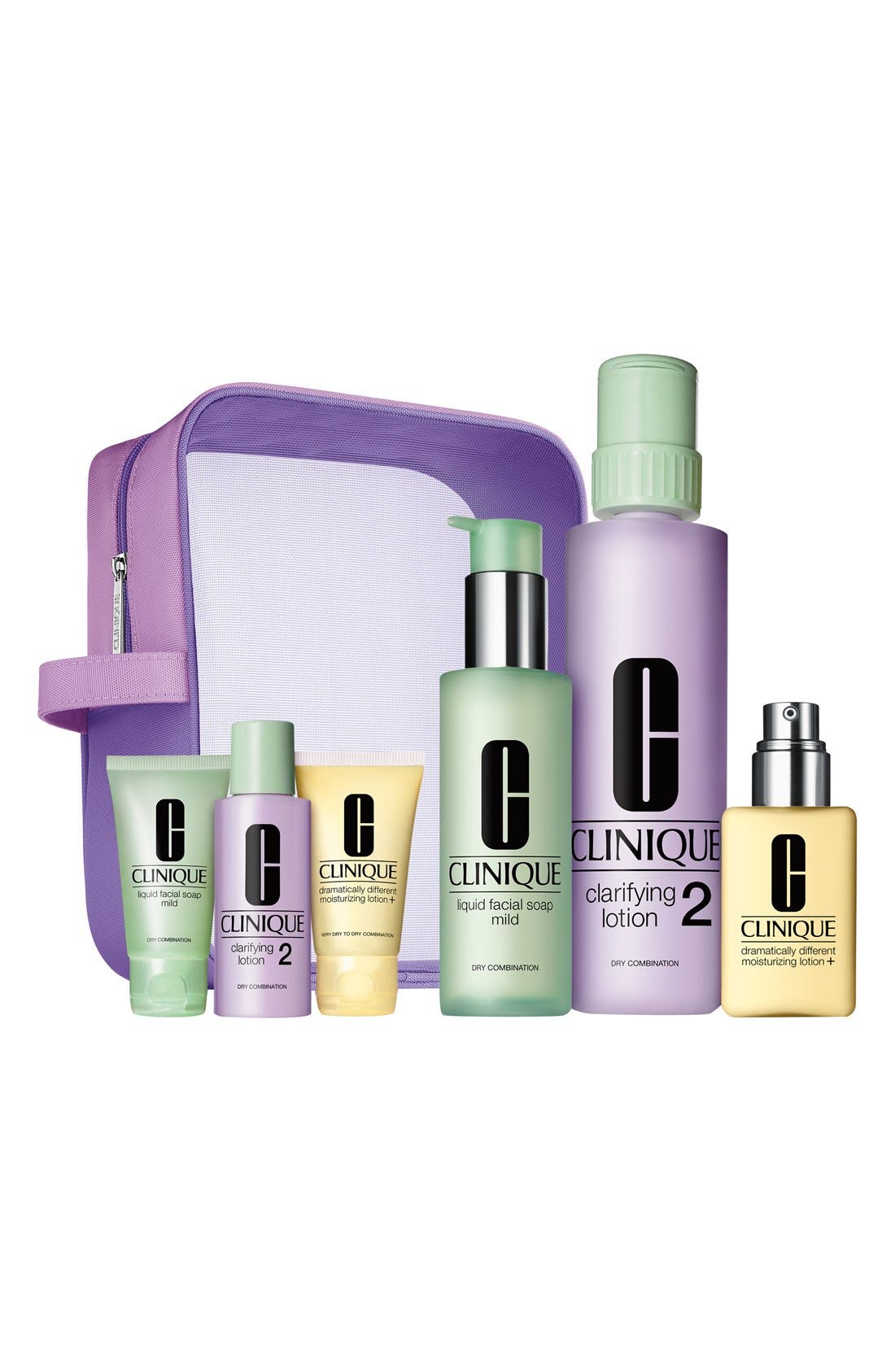 Clinique 'Great Skin Home & Away' Set for Combination Oily to Oily Skin