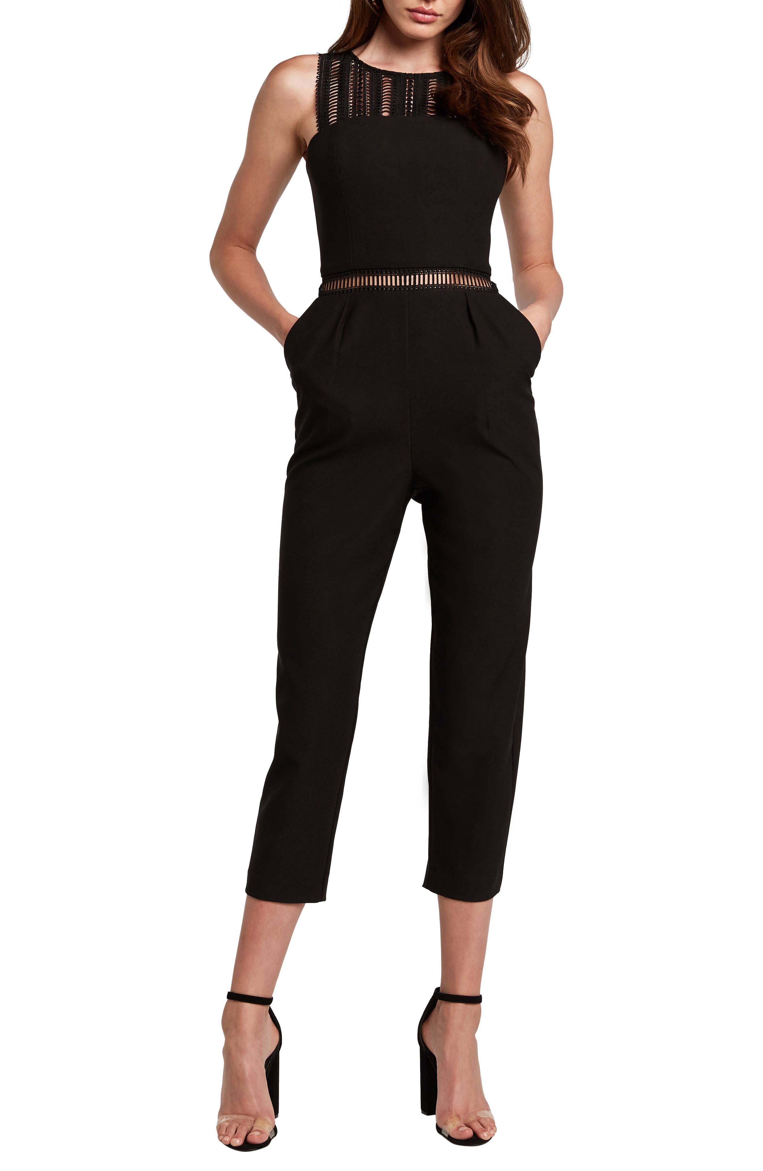 xhilaration black jumpsuit