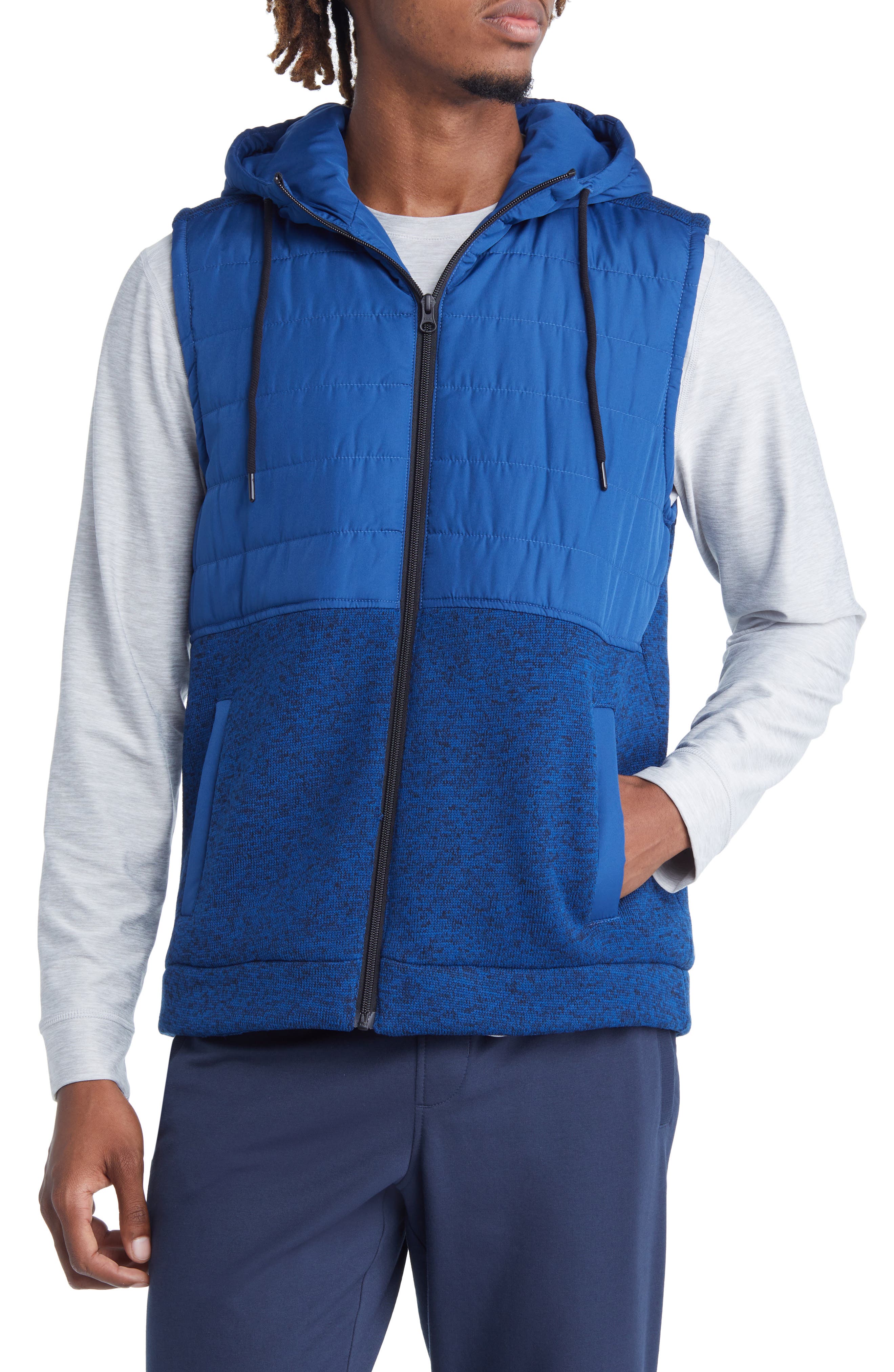 winter vest with hoodie