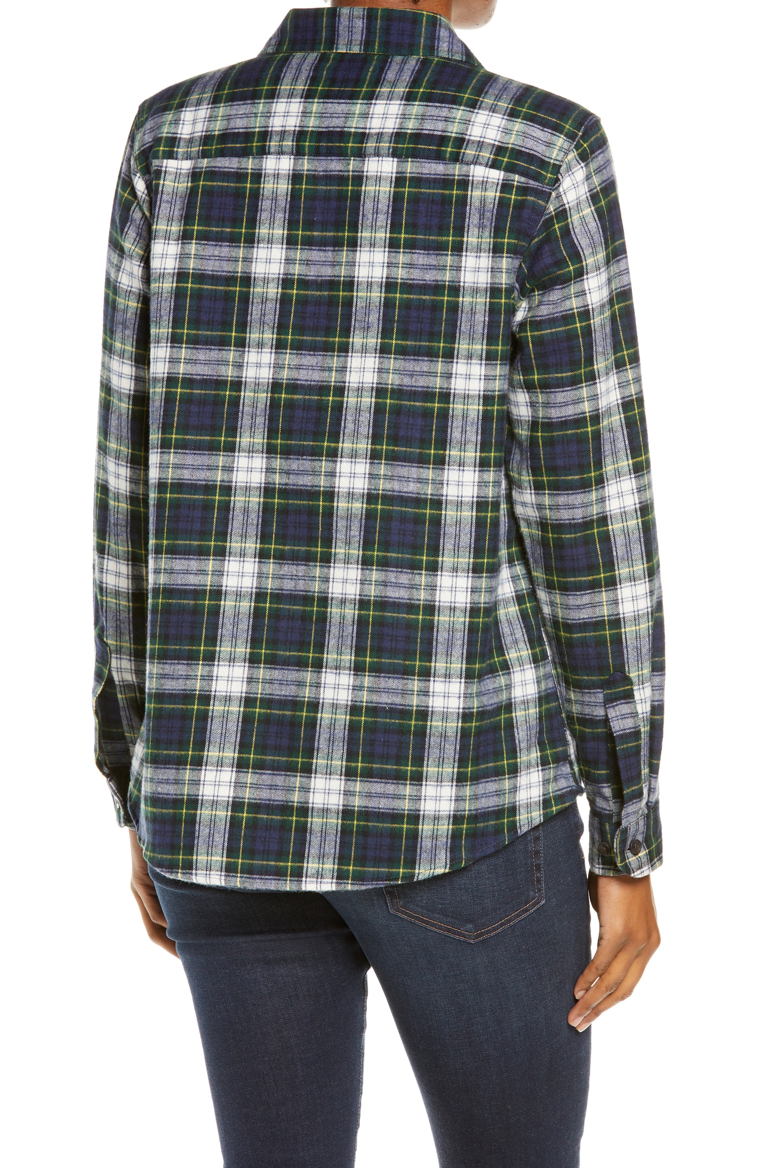 dress gordon plaid flannel shirt