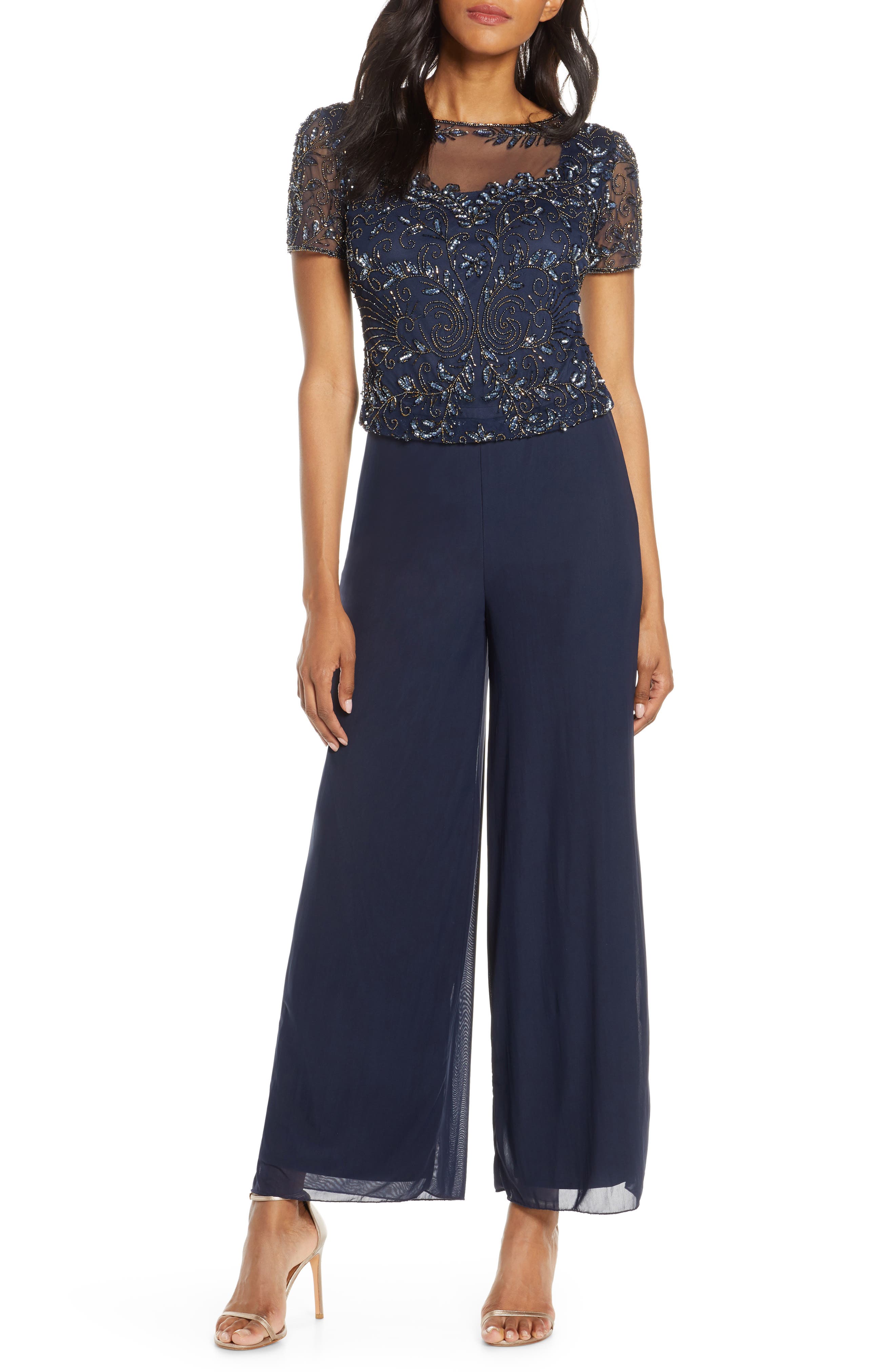 nordstrom blue jumpsuit