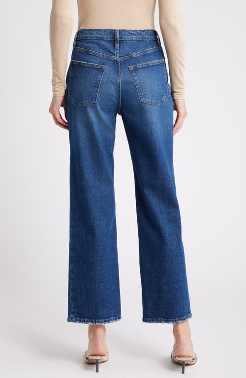 Frame Le Jane High Waist Ankle Straight Leg Jeans In Othello