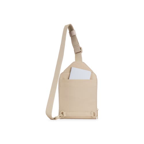 Bugatti Downtown Essentials Sling Bag In Beige