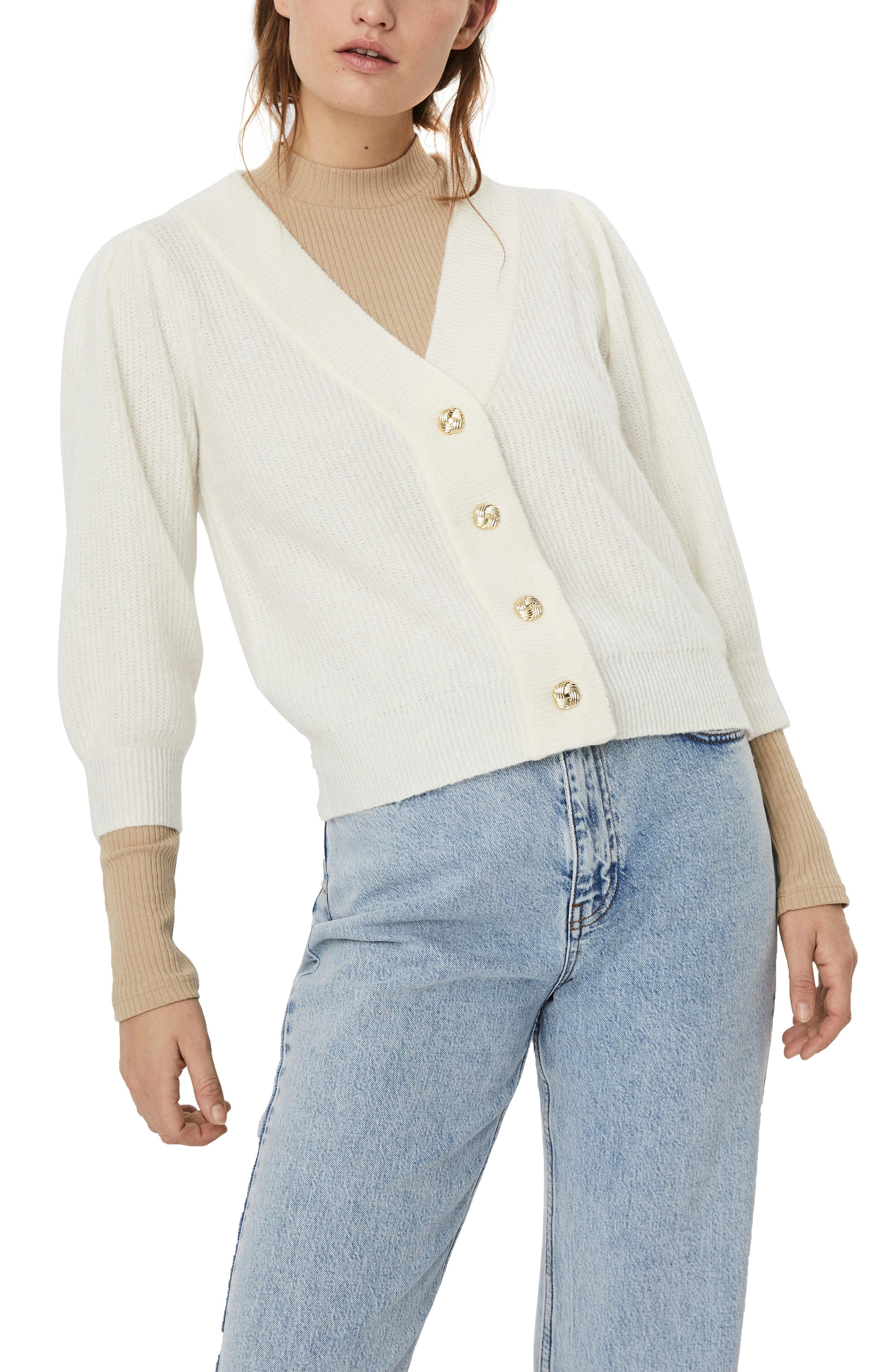 ivory cardigan womens