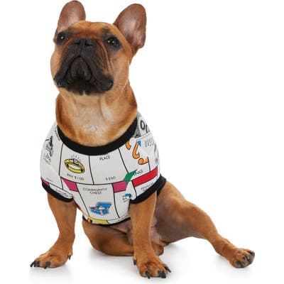 Bedhead Pajamas Monopoly Dog Nightshirt, White