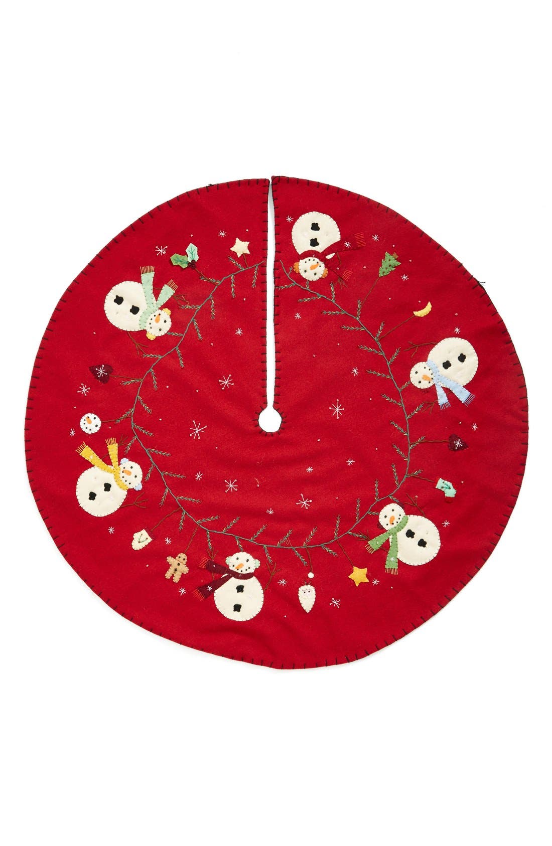 Snowman Christmas Tree Skirt 