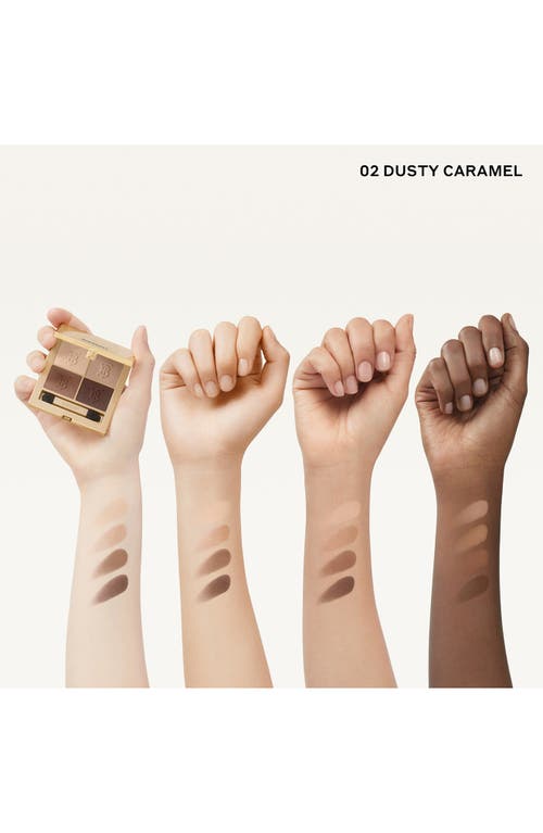 Burberry Eye Quad Eyeshadow Palette In 02 Dusty Caramel