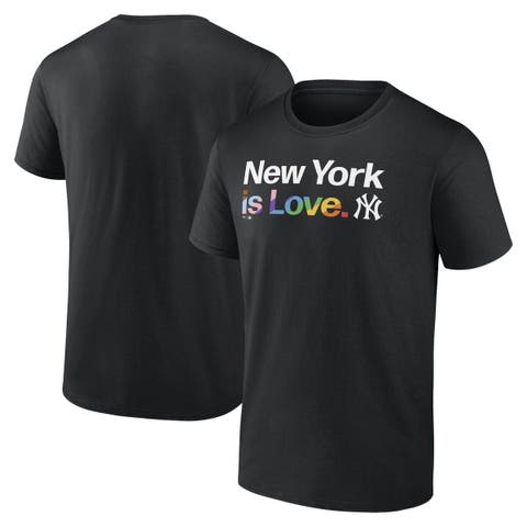 Mitchell & Ness Men's New York Yankees World Series T-Shirt in Sand - Size Medium