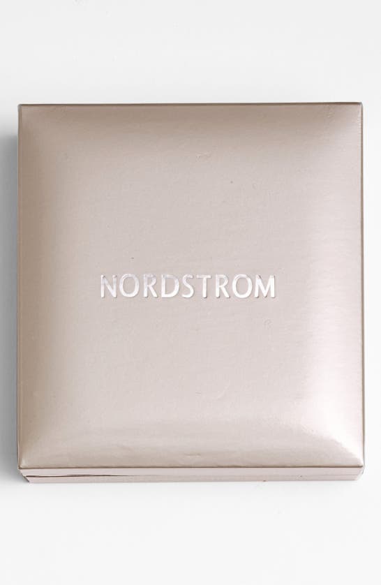 Shop Nordstrom Cubic Zirconia Earrings In Platinum