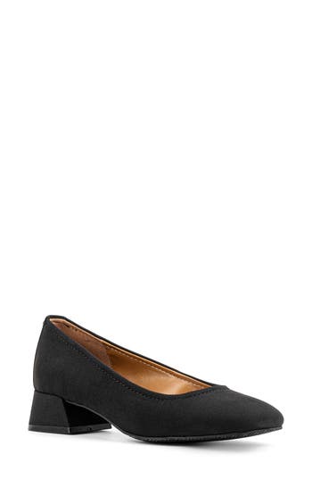 DONALD PLINER DONALD PLINER SQUARE TOE PUMP 