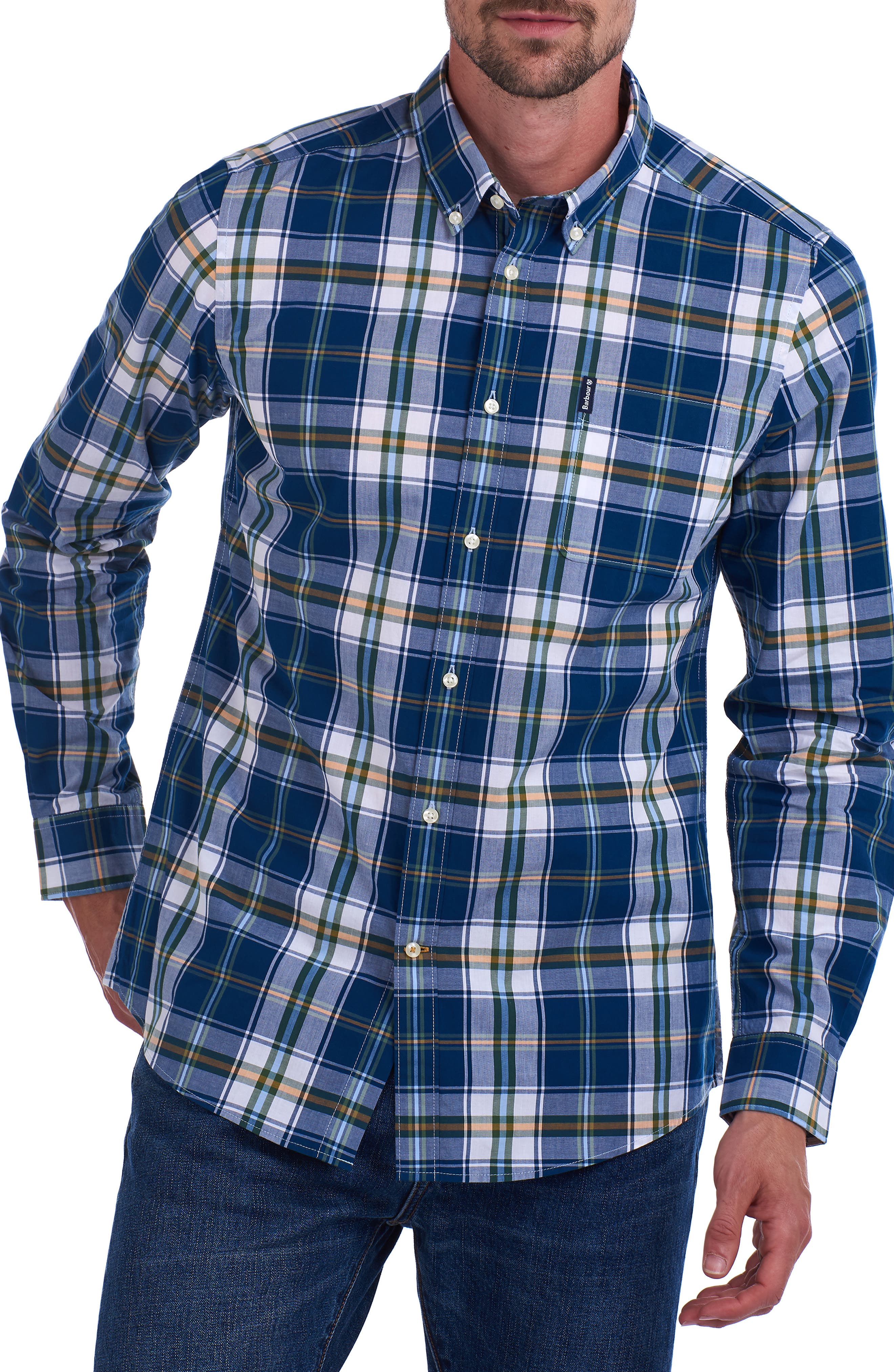 barbour shirt sale mens