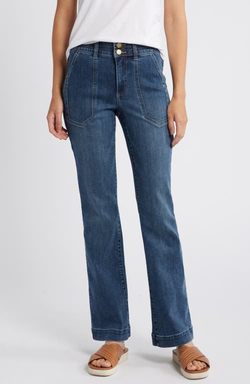 Shop Wit & Wisdom Madison 'ab'solution High Waist Bootcut Jeans In Blue