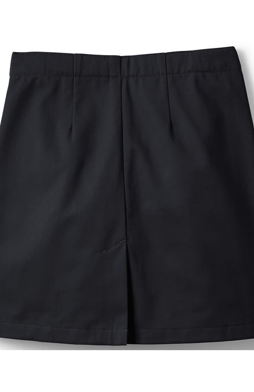 LANDS' END LANDS' END SCHOOL UNIFORM GIRLS BLEND CHINO SKORT ABOVE KNEE 