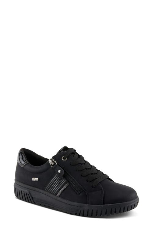 Shop Spring Step Jamia Water Resistant Sneaker In Black