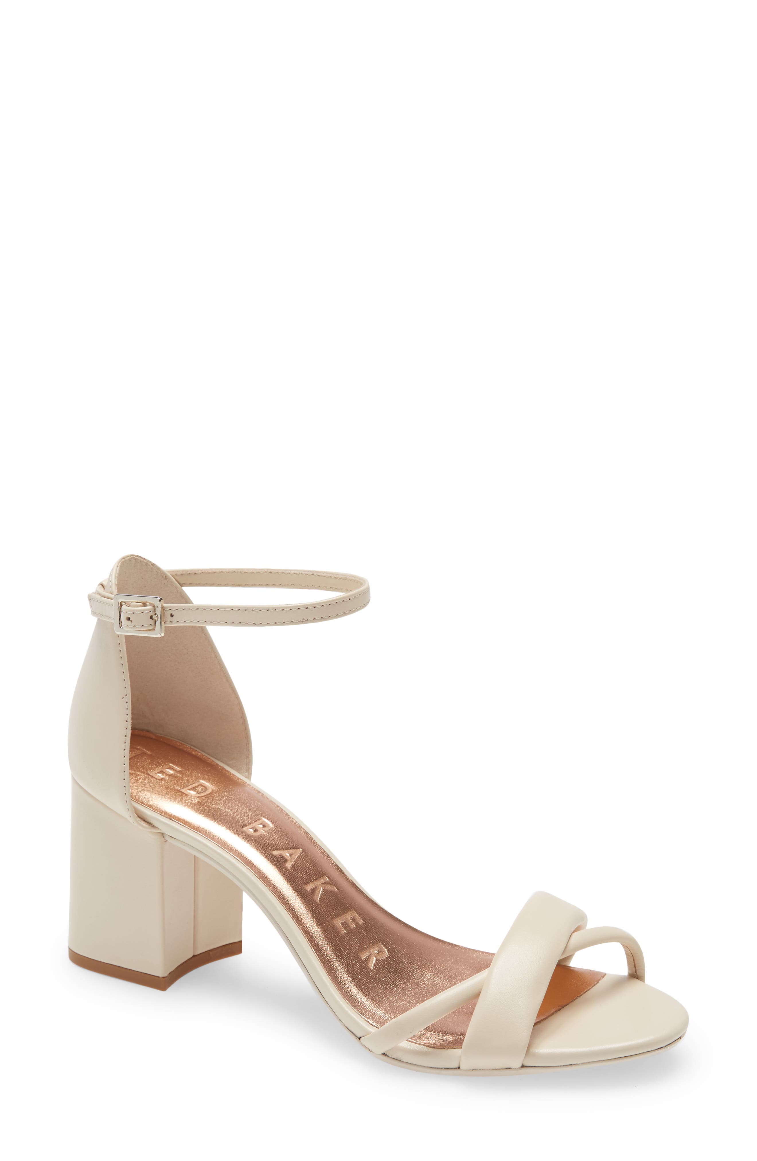 gold ted baker heels