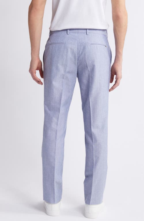 Shop Hugo Boss Boss Genius Dress Pants In Navy