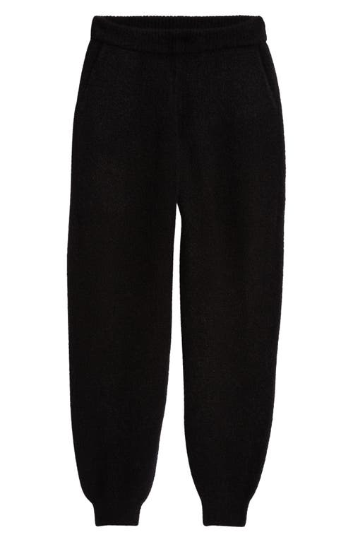 Cashmere Joggers in Black